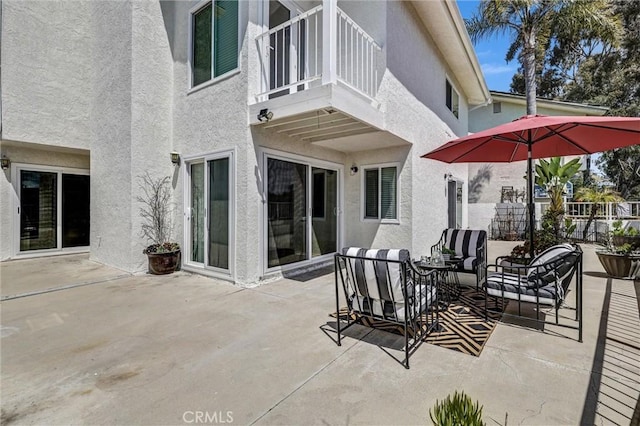 3118 Calle Grande, San Clemente, CA 92672 - view of patio featuring an outdoor living space and a balcony