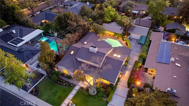 aerial view