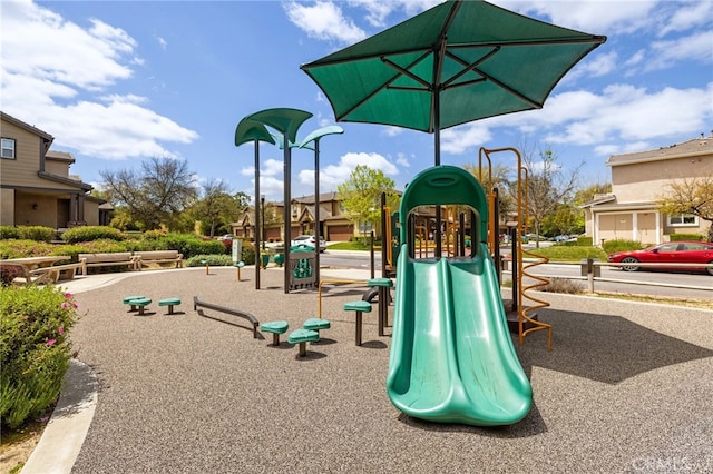 view of community playground