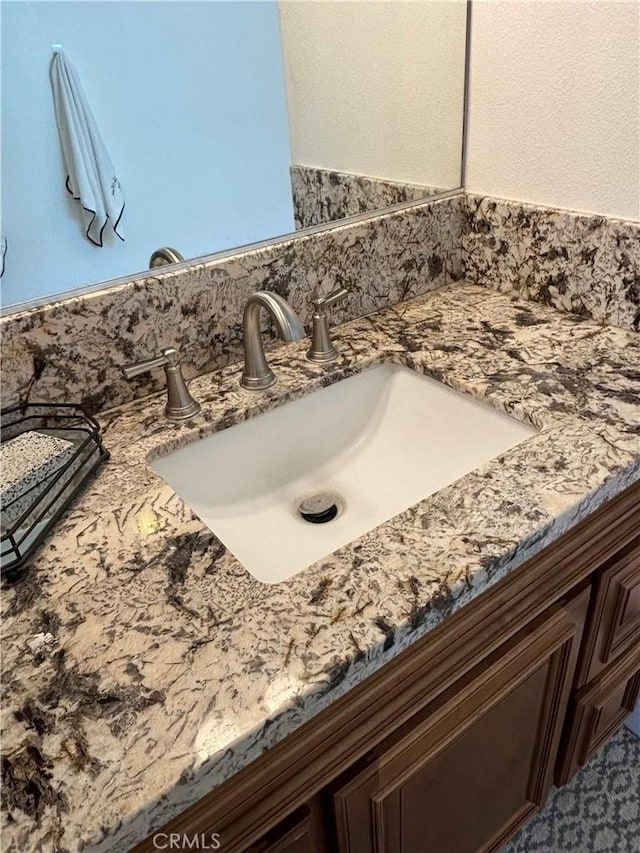 details with vanity