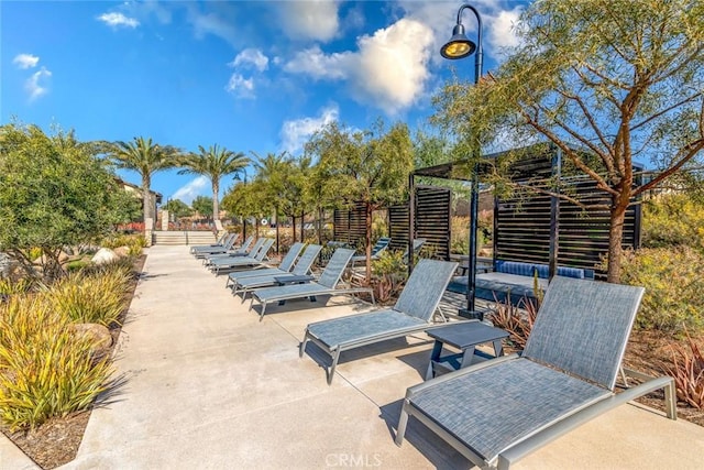 view of patio
