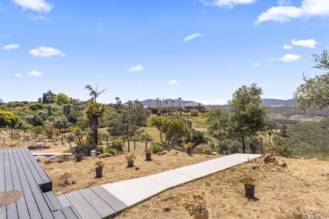68256827 Kellyn Ln, Vista, CA 92084 - view of yard featuring a mountain view