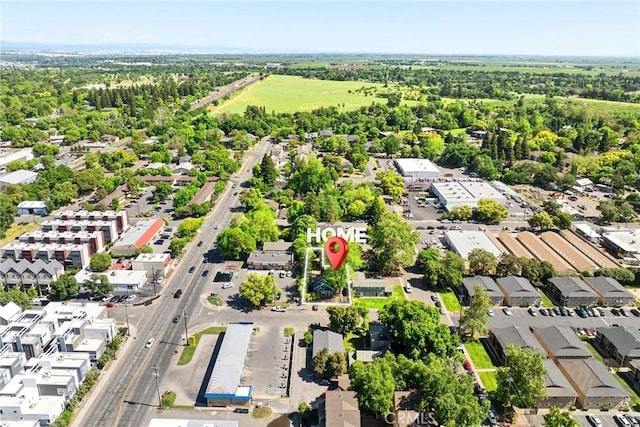 drone / aerial view