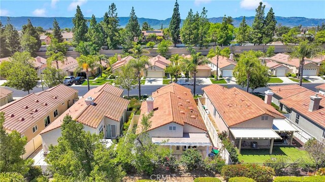 40684 Corte Albara, Murrieta, CA 92562 - drone / aerial view featuring a residential view and a mountain view