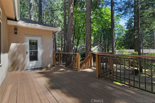 14124 Rollins Ct, Magalia, CA 95954 - view of wooden terrace