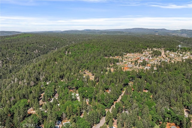14124 Rollins Ct, Magalia, CA 95954 - bird's eye view featuring a view of trees and a mountain view