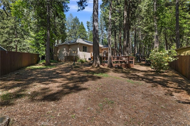 14124 Rollins Ct, Magalia, CA 95954 - view of yard with a fenced backyard