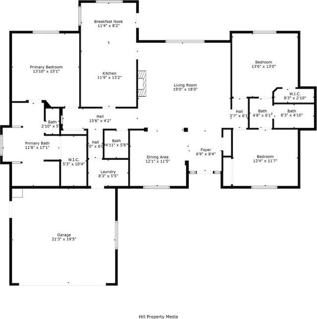 14124 Rollins Ct, Magalia, CA 95954 - floor plan