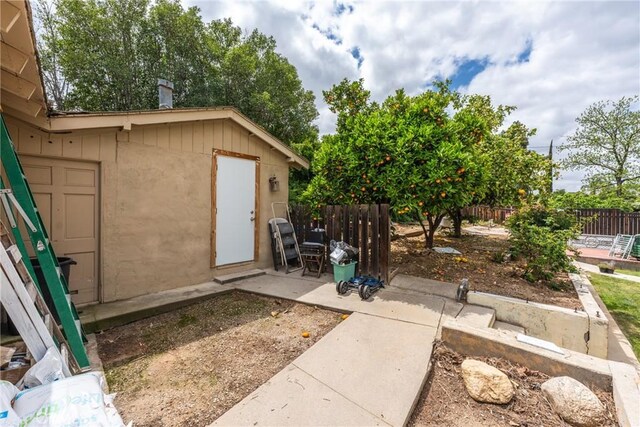 31869 Florida St, Redlands, CA 93373 - view of outdoor structure with fence private yard