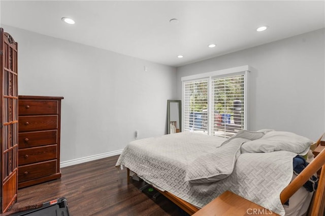31869 Florida St, Redlands, CA 93373 - bedroom featuring recessed lighting, baseboards, and wood finished floors
