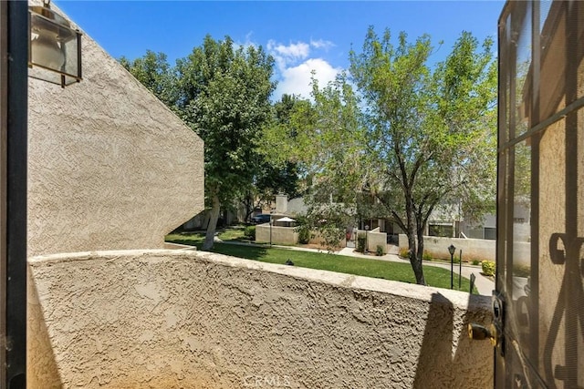 view of yard