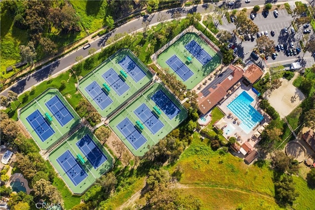 25122 Black Horse Ln, Laguna Hills, CA 92653 - birds eye view of property