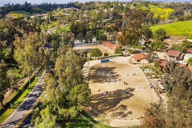drone / aerial view