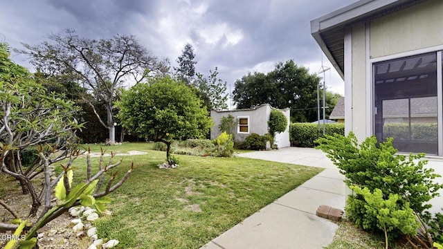 view of yard