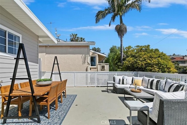 33935 Violet Lantern St, Dana Point, CA 92629 - view of patio featuring an outdoor living space and outdoor dining space