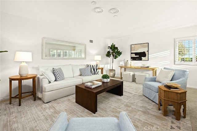 108 N Hacienda Ave, Glendora, CA 91741 - carpeted living room featuring baseboards