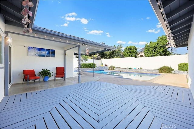 108 N Hacienda Ave, Glendora, CA 91741 - deck featuring a fenced backyard and a patio area