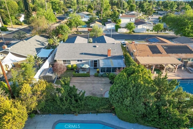 22437 Haynes St, West Hills, CA 91307 - drone / aerial view featuring a residential view