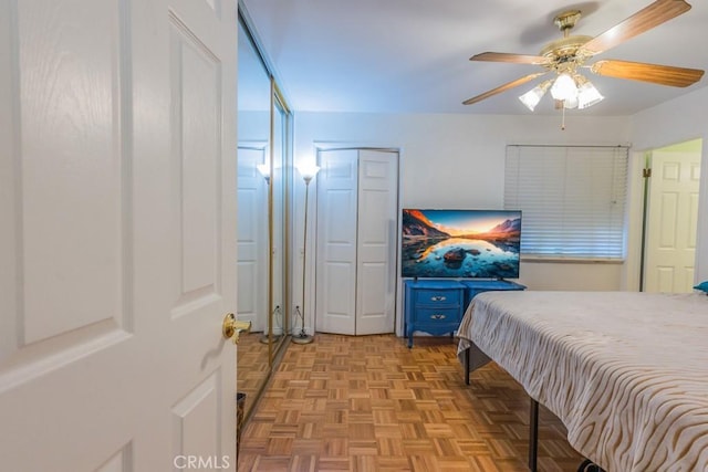 22437 Haynes St, West Hills, CA 91307 - bedroom with a ceiling fan