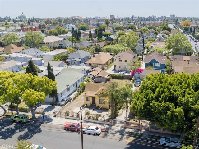 drone / aerial view featuring a residential view