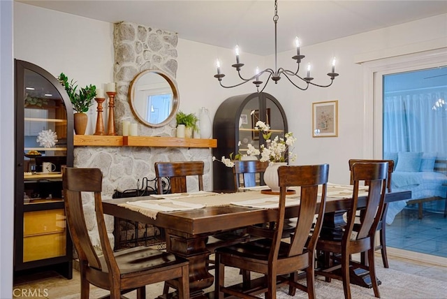 6582 Corrine Cir, Huntington Beach, CA 92647 - dining space with a notable chandelier
