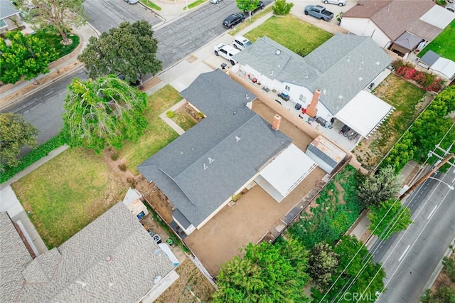 572 E Ghent St, San Dimas, CA 91773 - birds eye view of property featuring a residential view