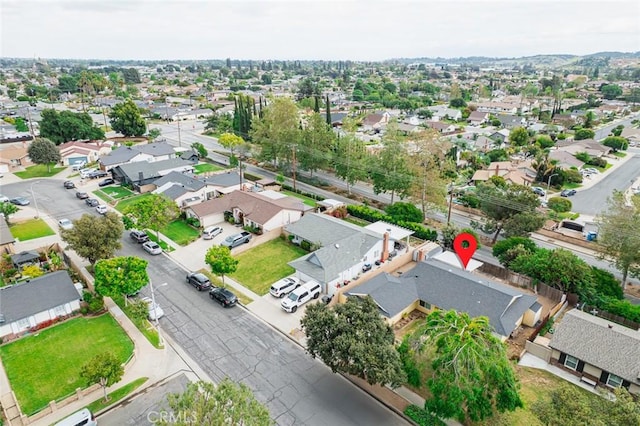 572 E Ghent St, San Dimas, CA 91773 - aerial view featuring a residential view