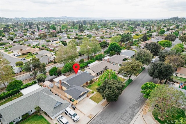 572 E Ghent St, San Dimas, CA 91773 - bird's eye view with a residential view