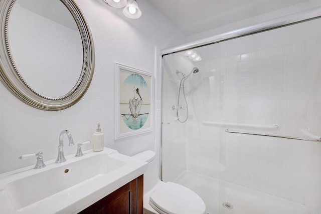 1982 Fairlee Dr, Encinitas, CA 92024 - full bath featuring a stall shower and vanity