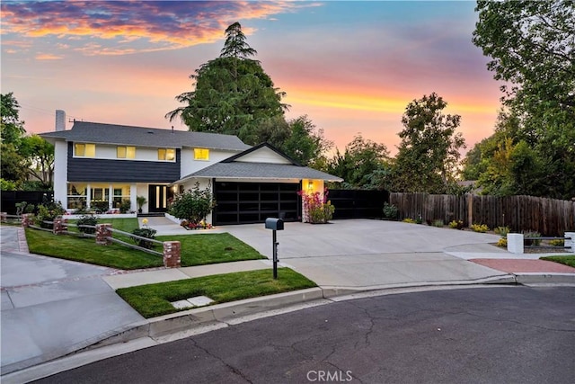 1061 Colby Cir, Thousand Oaks, CA 91362 - view of front of house featuring an attached garage and concrete driveway