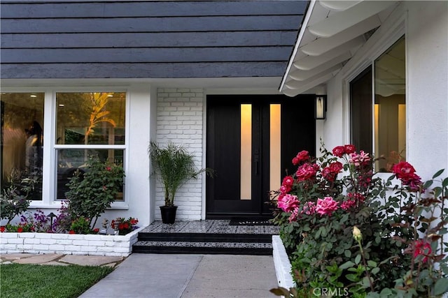 1061 Colby Cir, Thousand Oaks, CA 91362 - property entrance with brick siding