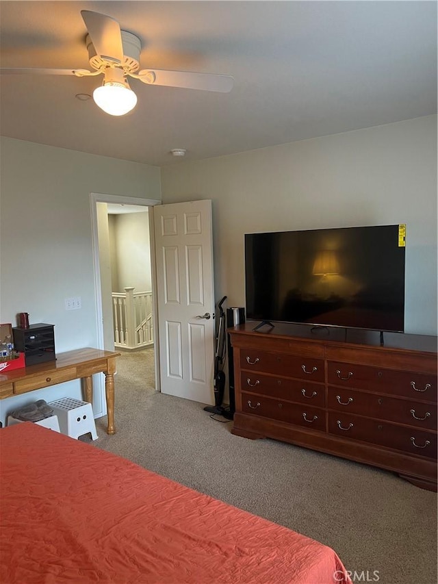 36316 Grazia Way, Winchester, CA 92596 - carpeted bedroom with ceiling fan
