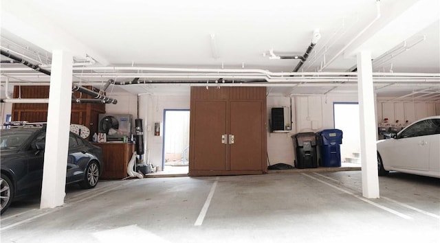 view of parking deck
