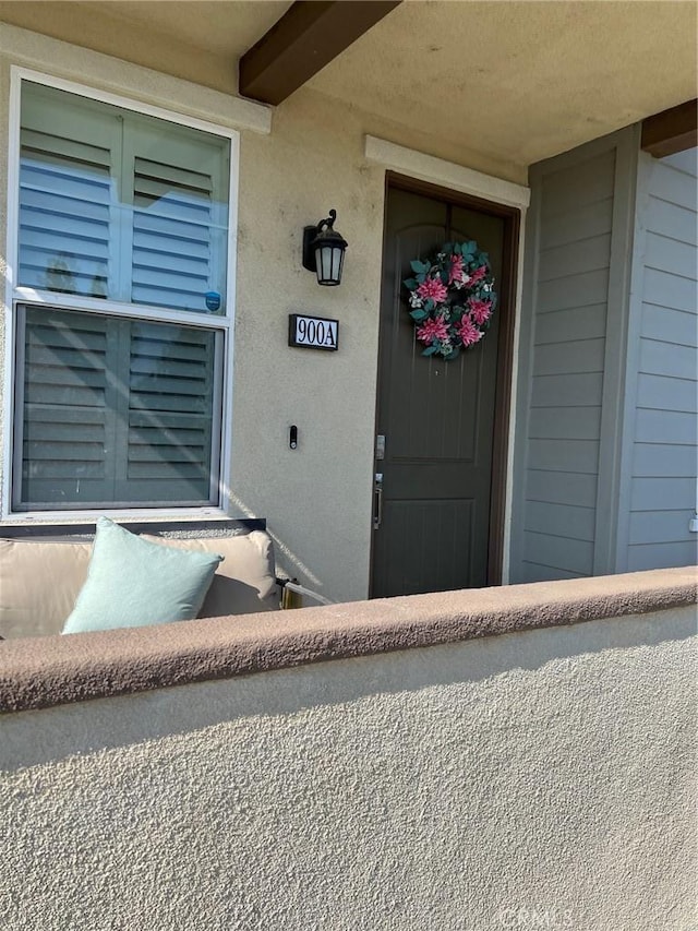 view of property entrance