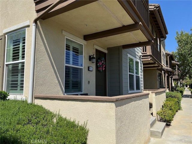 900 N Primrose Ln Unit A, Azusa, CA 91702 - view of exterior entry with stucco siding