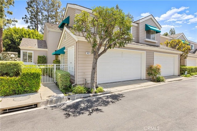 view of front of property featuring an attached garage
