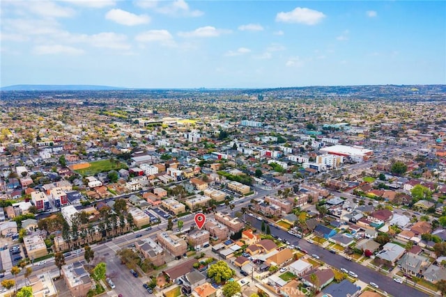 drone / aerial view