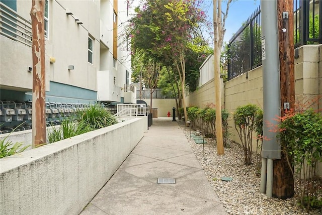 surrounding community with fence