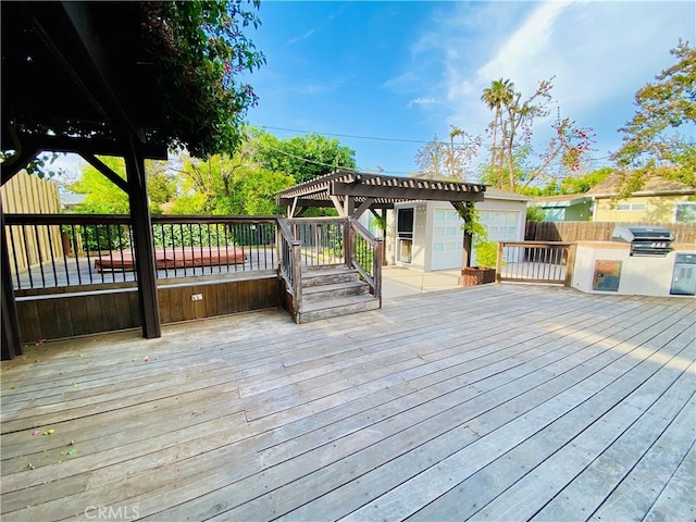 17557 Gilmore St, Lake Balboa, CA 91406 - view of deck