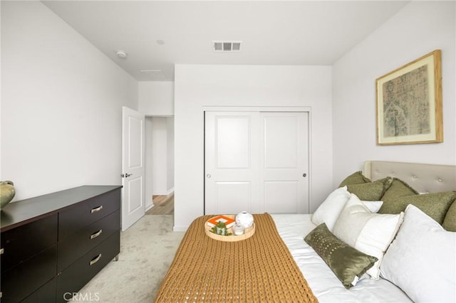 31768 Constellation Dr, Menifee, CA 92586 - bedroom with light colored carpet and a closet
