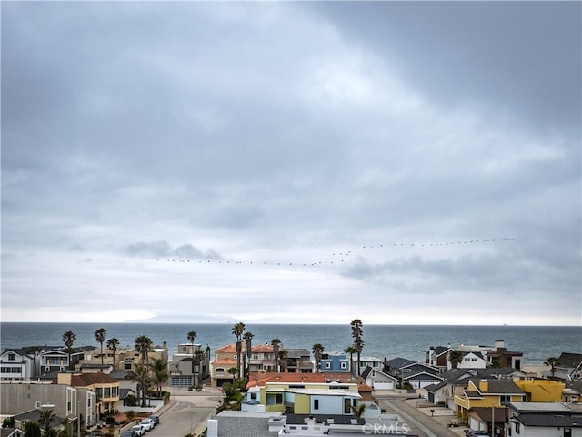 water view with a residential view