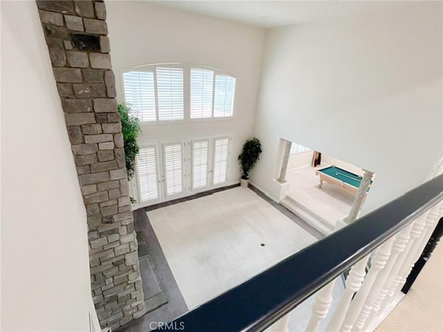 6926 Orozco Dr, Riverside, CA 92506 - interior space with a towering ceiling