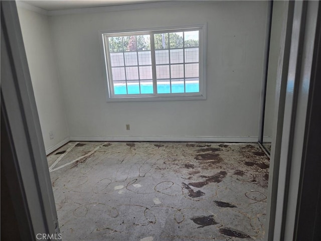 13511 Epping Way, Tustin, CA 92780 - empty room featuring baseboards and ornamental molding