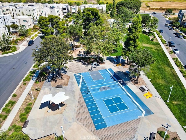 aerial view