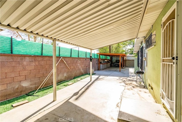 view of patio / terrace