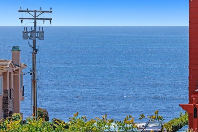 property view of water