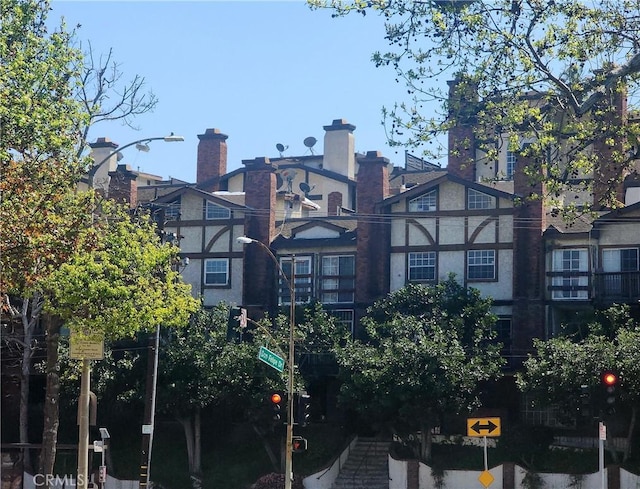 view of back of property