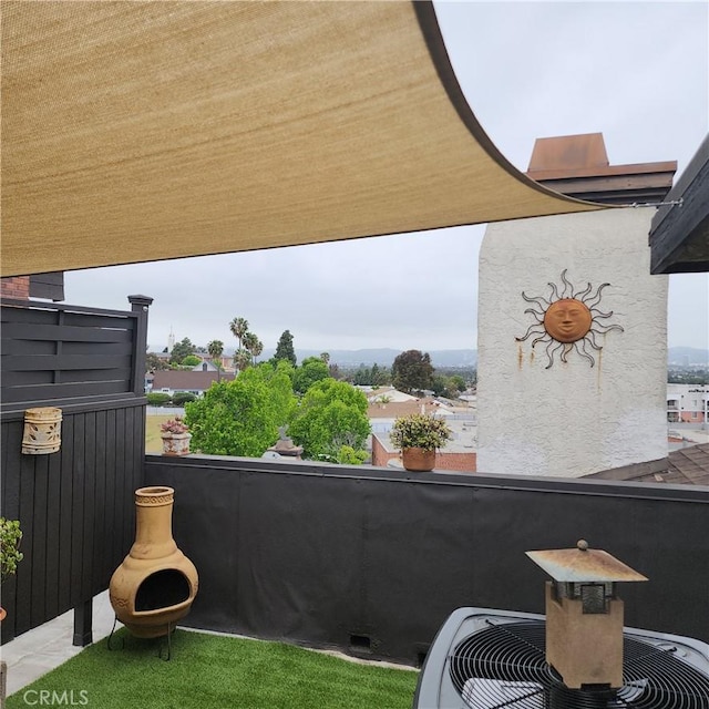 3800 Stocker St Unit 17, View Park, CA 90008 - balcony featuring central AC unit