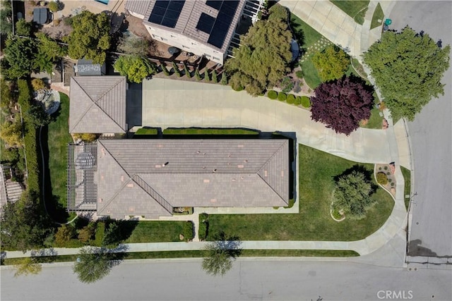 aerial view