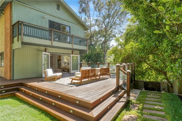3392 Coy Dr, Sherman Oaks, CA 91423 - view of deck
